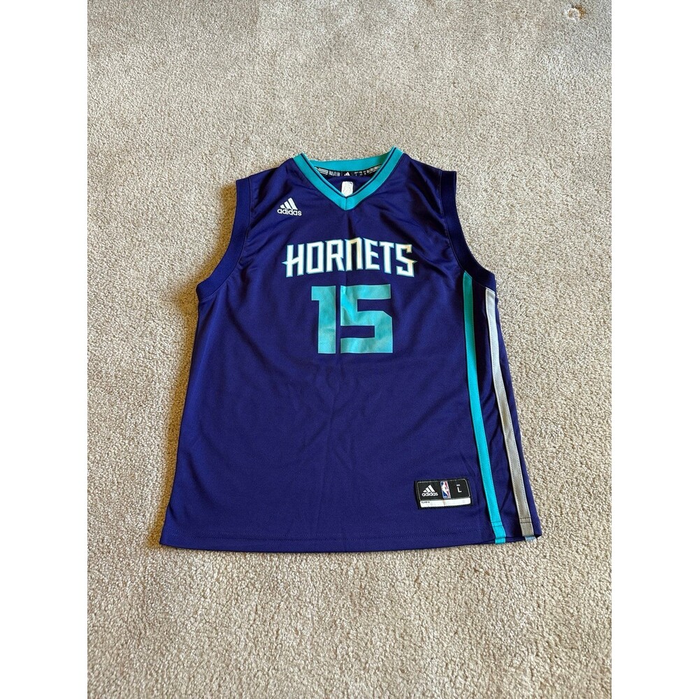 Kemba Walker Charlotte Hornets Adidas Youth NBA Jersey Size Large